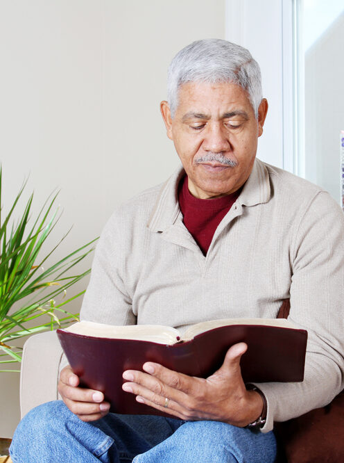 Man reading Book